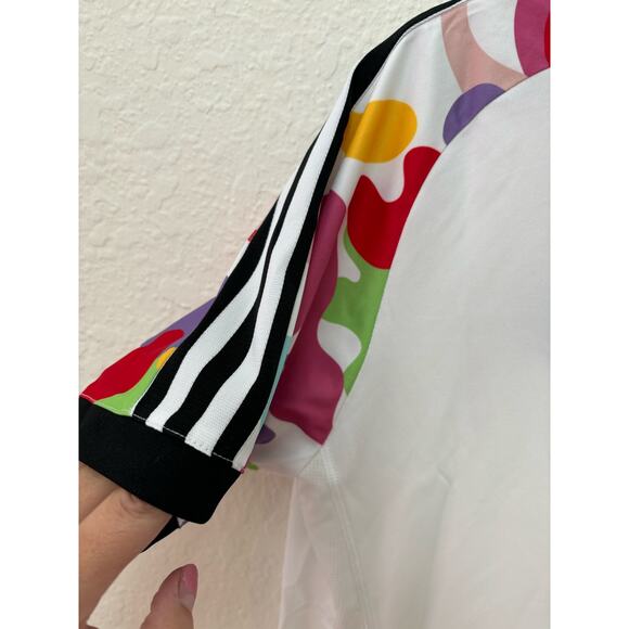 Unisex NWT Adidas Tiro Pride Jersey Soccer Size Medium White Multicolor $65 - Picture 11 of 11